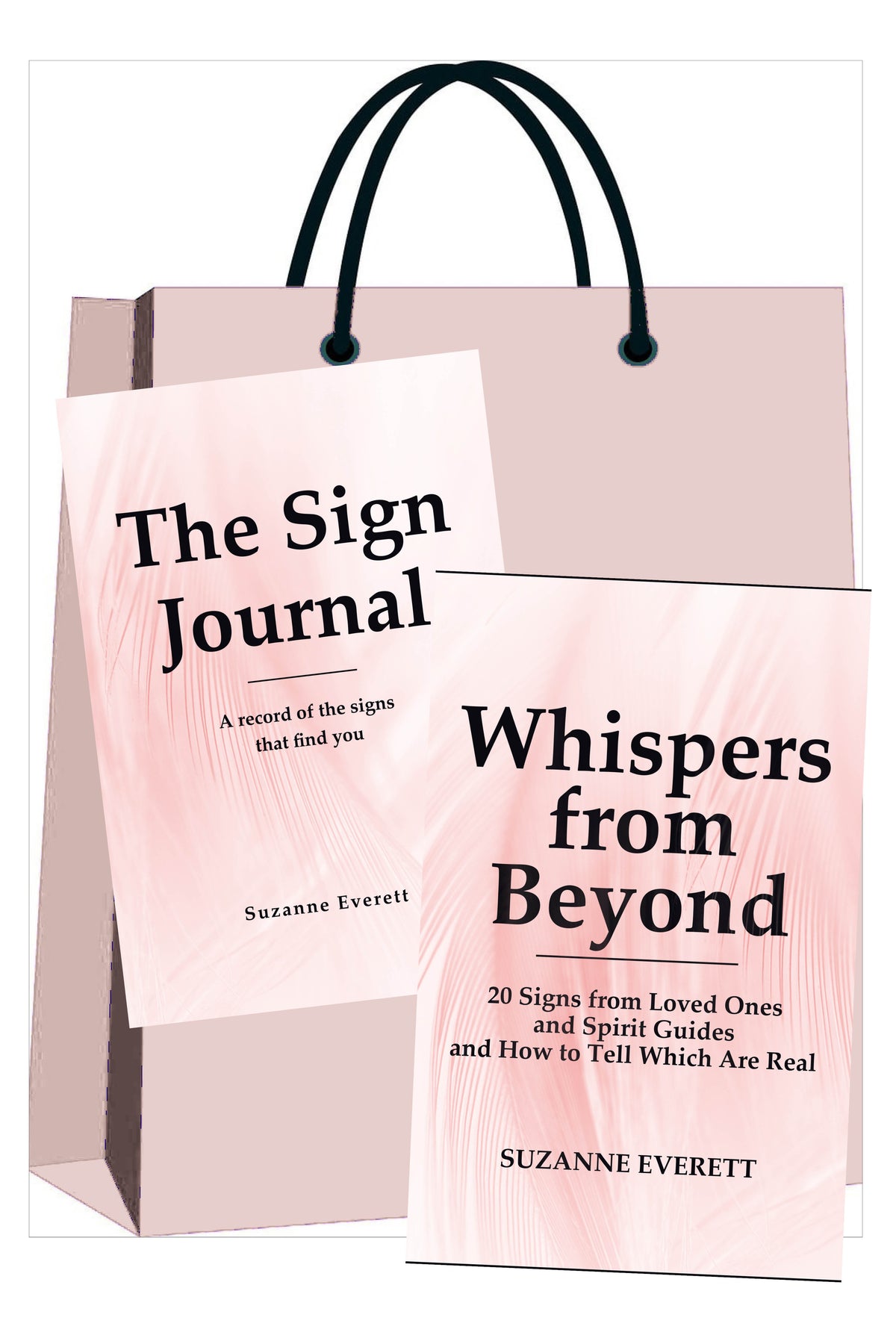 Whispers from Beyond book and The Sign Journal bundle by Suzanne Everett
