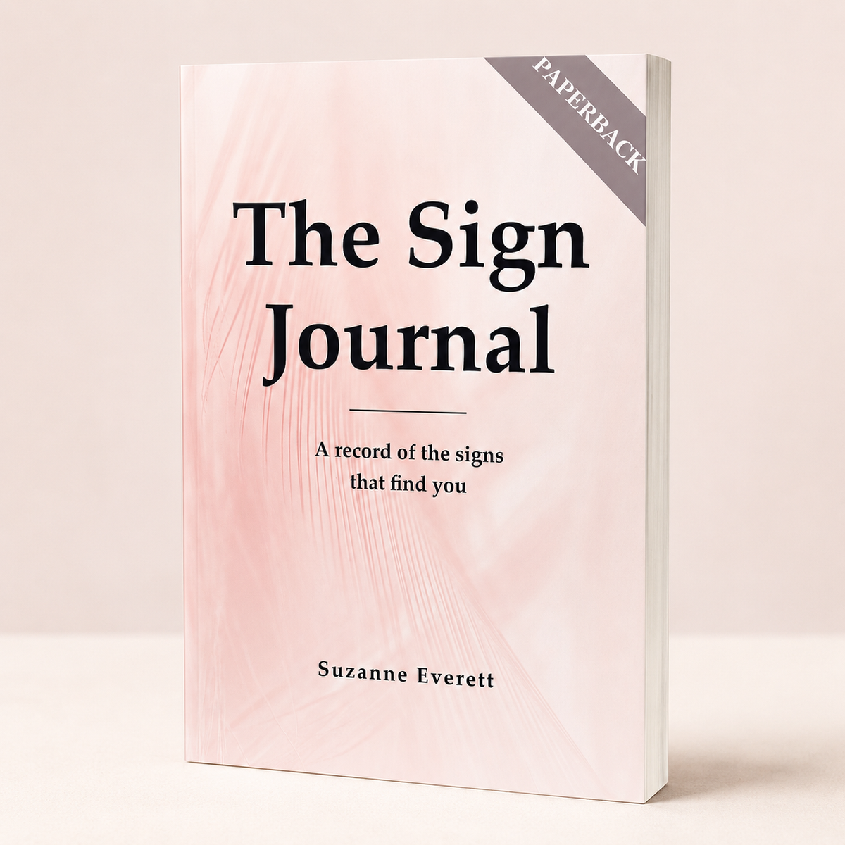 The Sign Journal, a guided journal for recording signs and synchronicity from loved ones